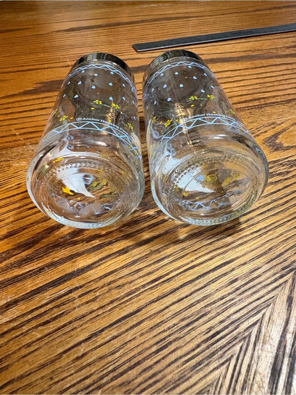 Vintage Anchor Hocking Geese Salt and Pepper Shakers Farm Country Goose - Picture 5 of 6